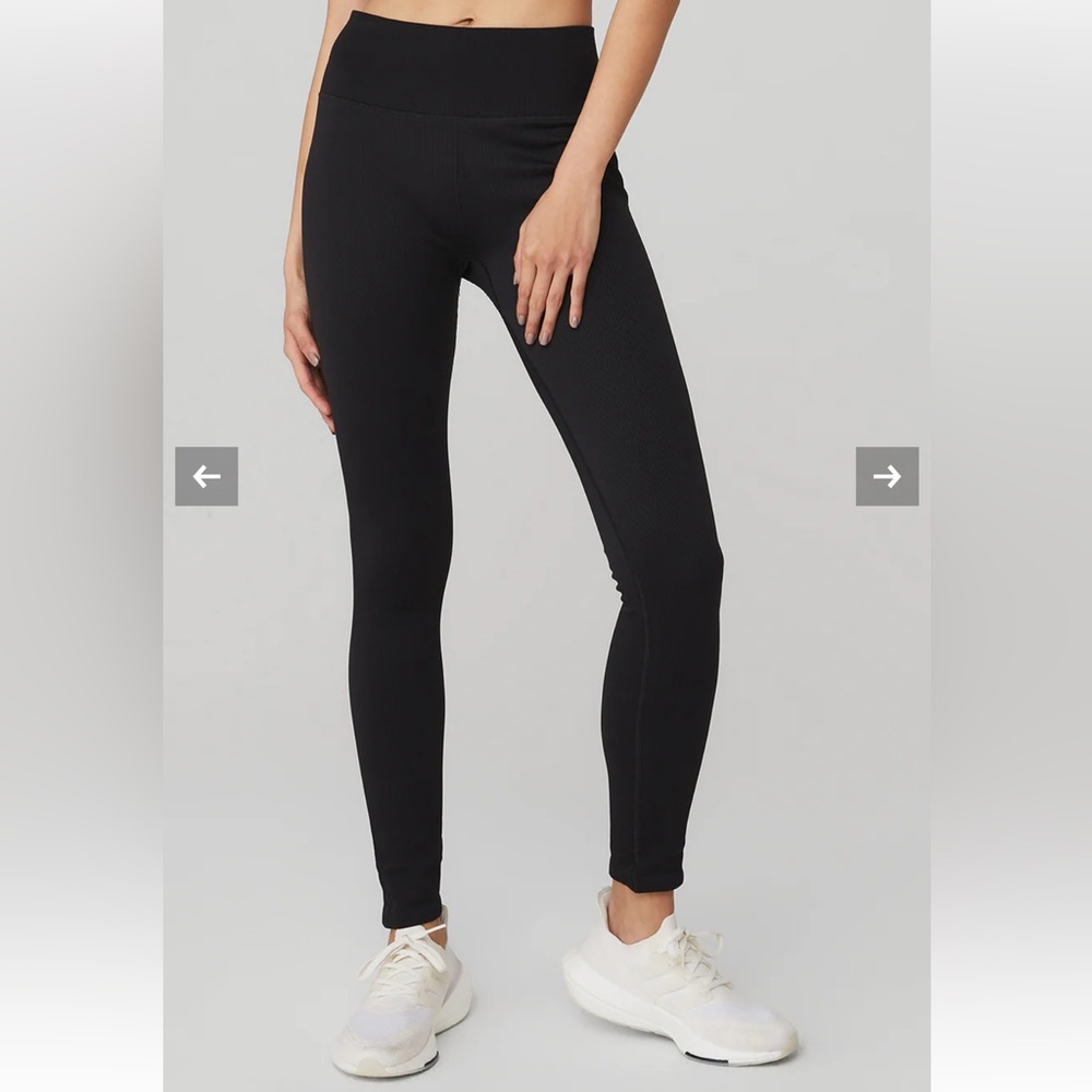 Alo Seamless High-Waist Ribbed Legging